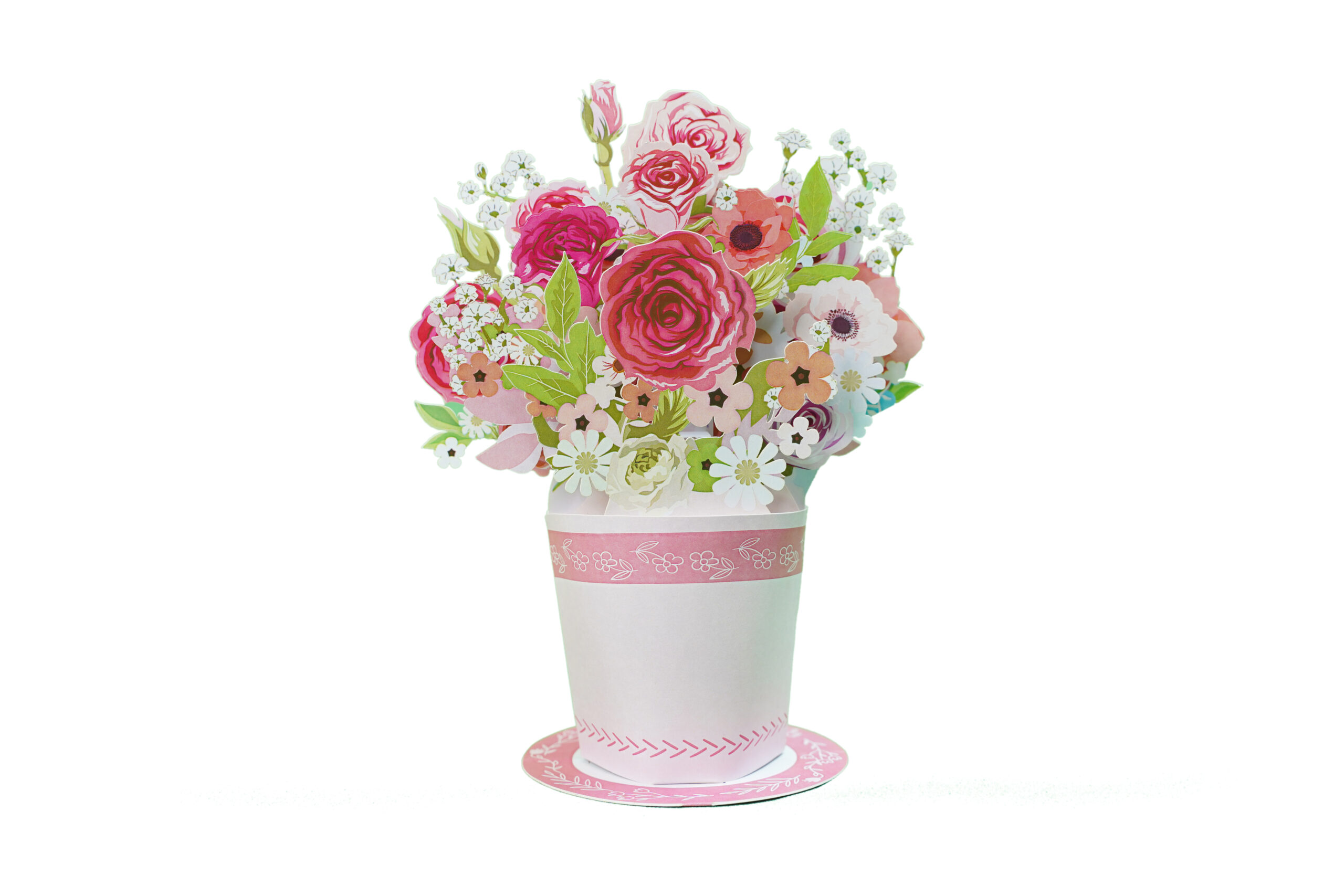 Bình Hoa Hồng 3D FB01