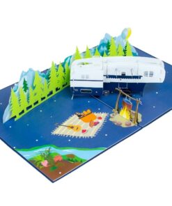 Thiệp RV Camping Ban Đêm H03