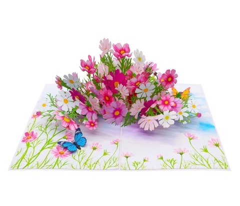 Thiệp Hoa Cánh Bướm Cosmos F42