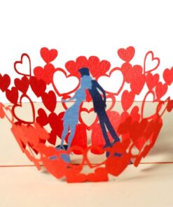 Thiệp Trái Tim Cặp Đôi L01