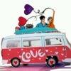 Thiệp Xe Buýt Tình Yêu L06