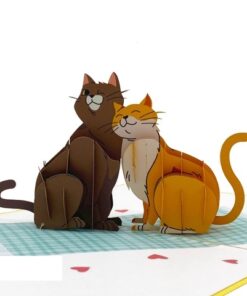Thiệp Cặp Đôi Mèo L15