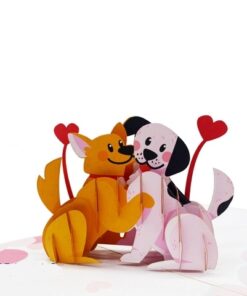 Thiệp Cặp Đôi Chó L16