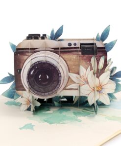 Thiệp Máy Chụp Hình Vintage H07