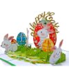 Thiệp Easter 3 Con Thỏ O25