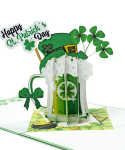 Thiệp Patrick Day Ly Bia O21