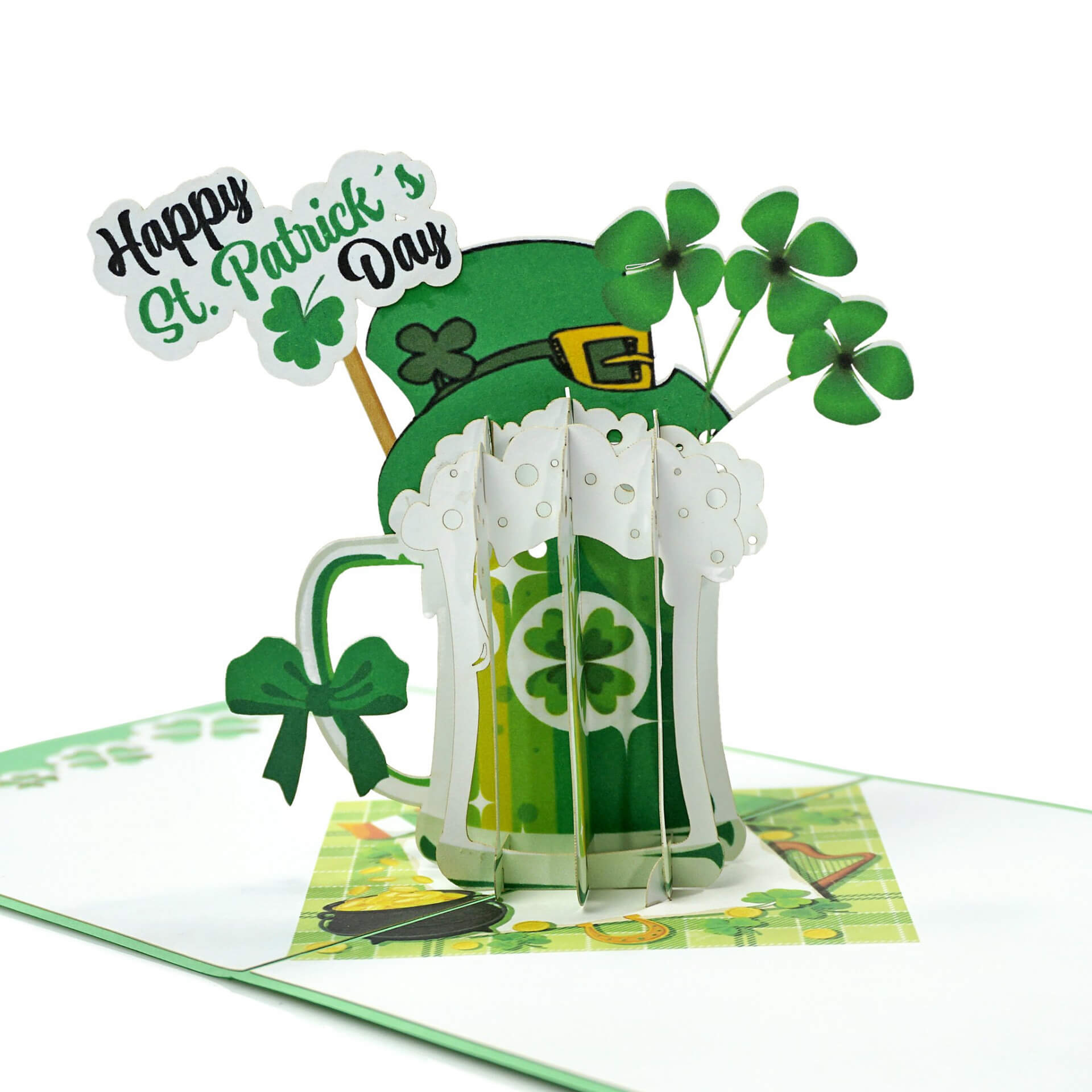 Thiệp Patrick Day Ly Bia O21
