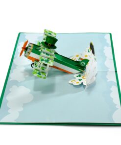 Thiệp St. Patrick Day Máy Bay O26