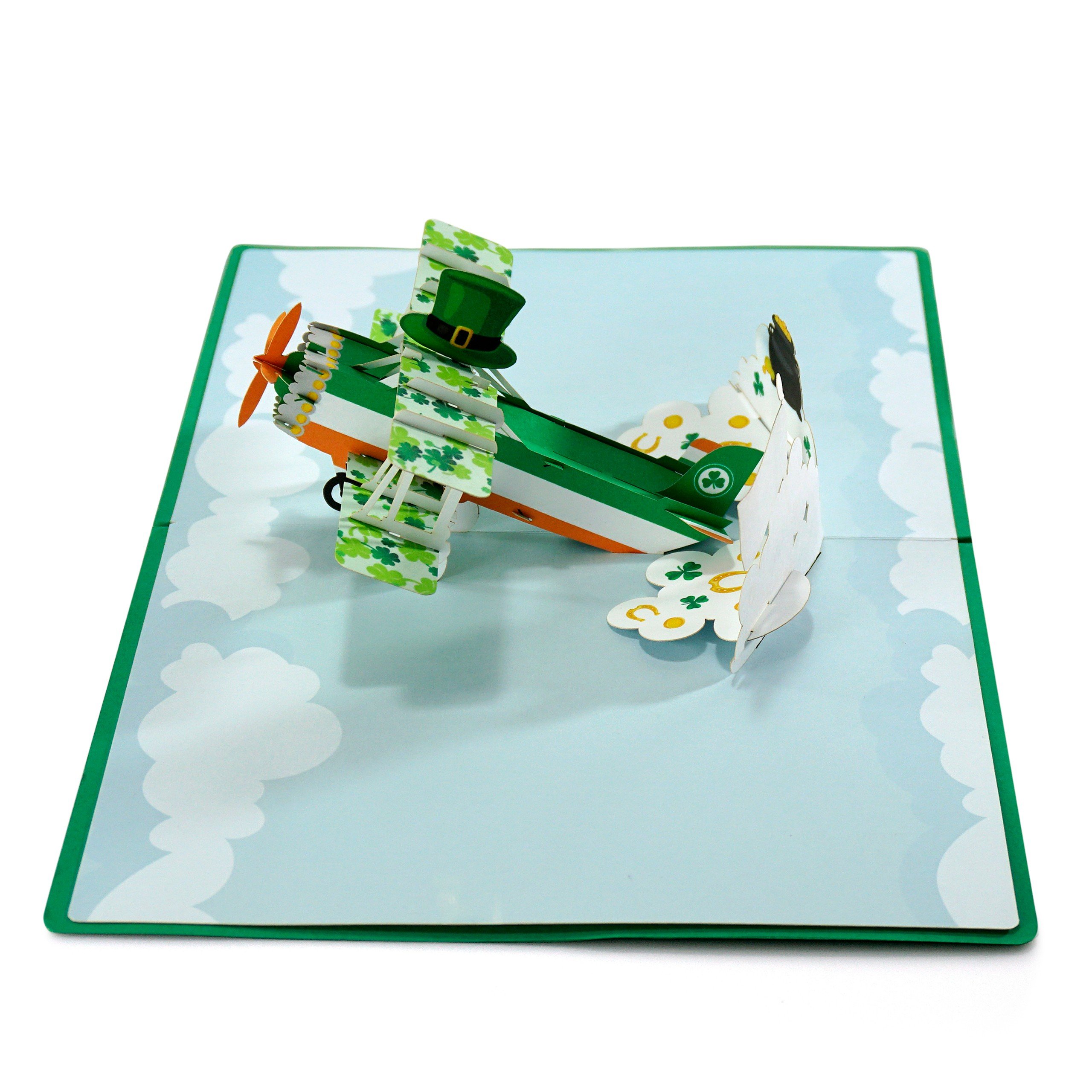 Thiệp St. Patrick Day Máy Bay O26