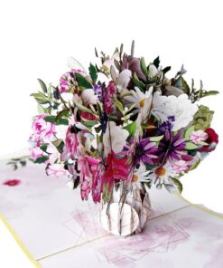 Thiệp Bó Hoa Dại F40