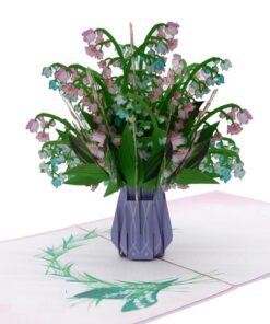 Thiệp Hoa Linh Lan Tím F39