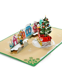 Thiệp Thị Trấn Tuyết X26