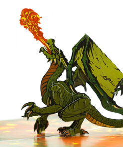 Thiệp Rồng Xanh A33